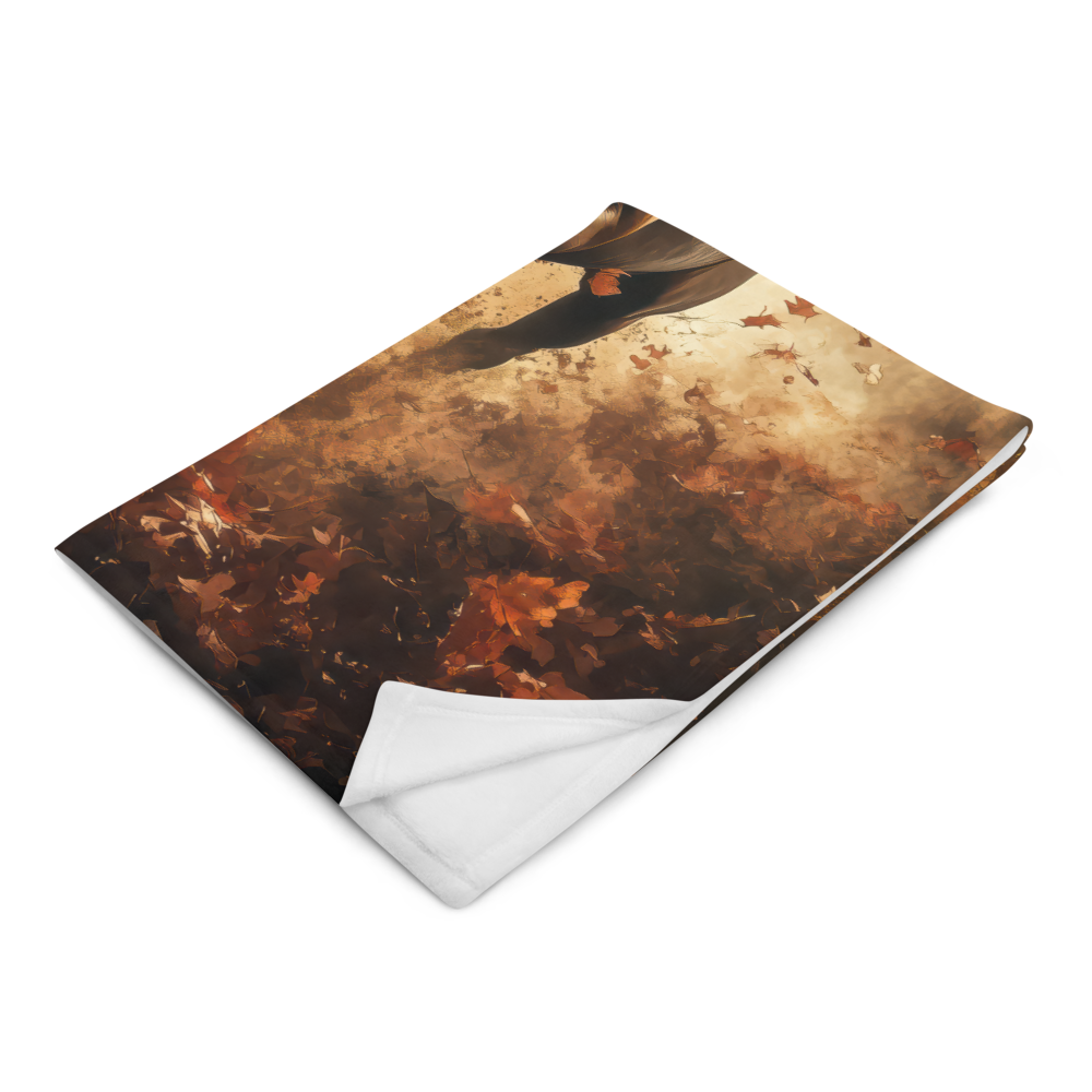 Wild horses Blanket - Autumn Forest