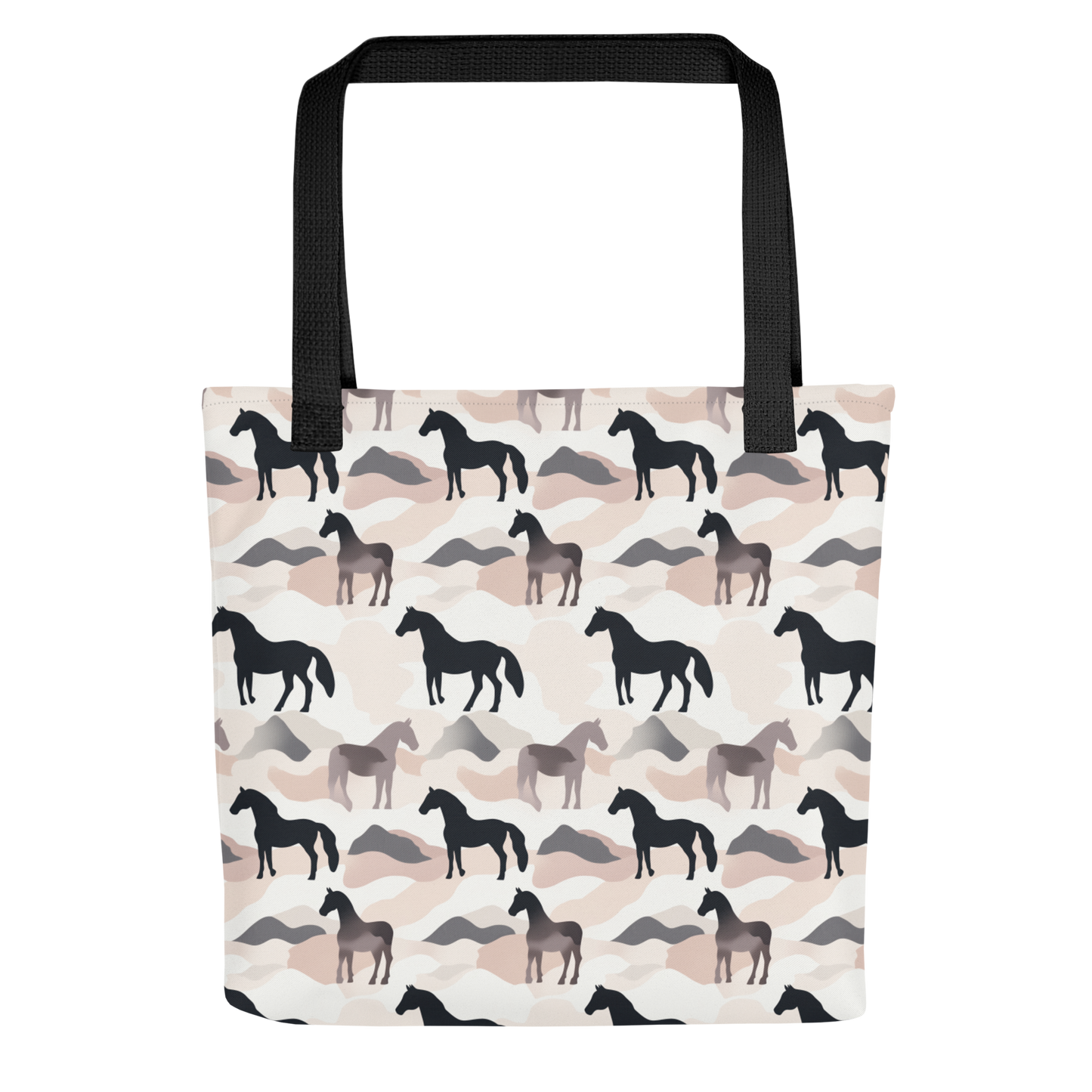 Medium size Tote Bag / Beach bag for Horse lover