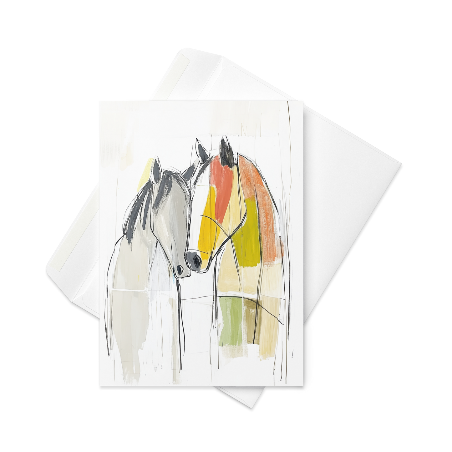 Greeting card for Horse lover