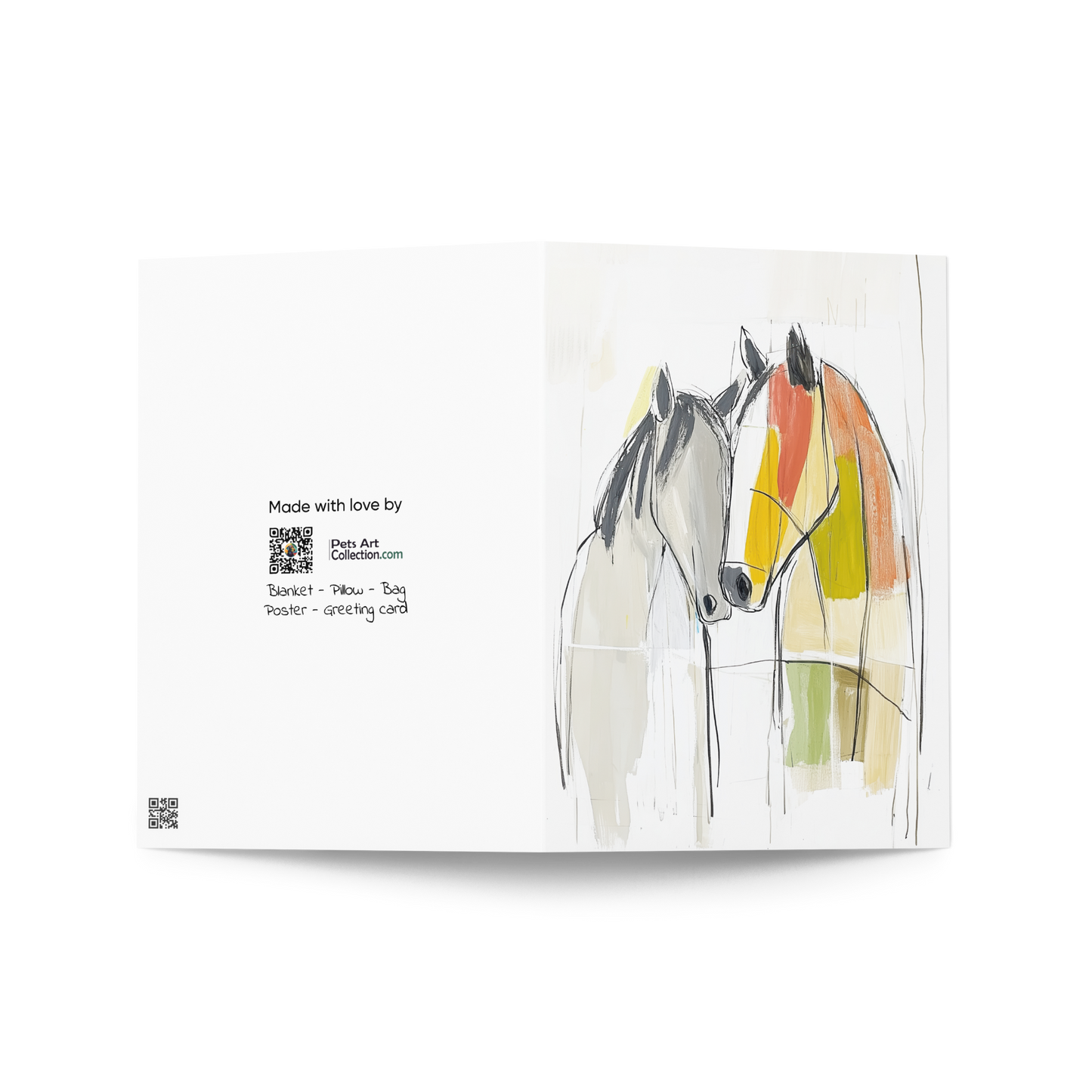 Greeting card for Horse lover