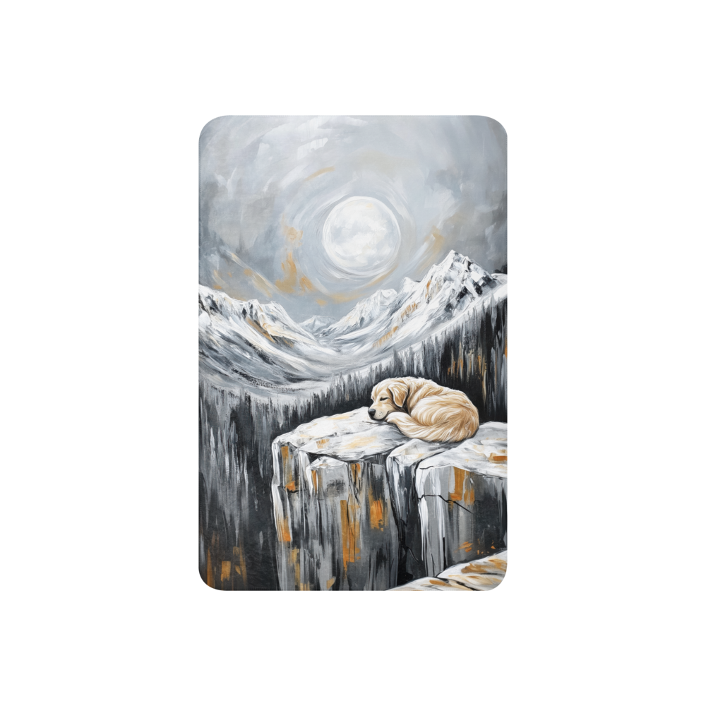 Golden Retriever Blanket | Sherpa & Throw Blanket for Dog Art Lovers