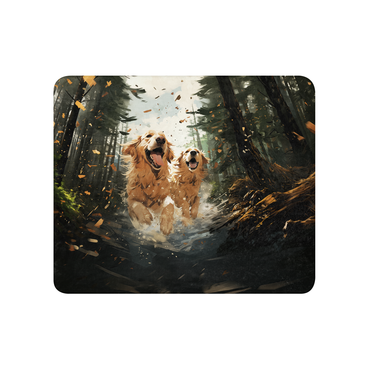 Golden Retriever Blanket | Sherpa & Throw Blanket for Dog Art Lovers