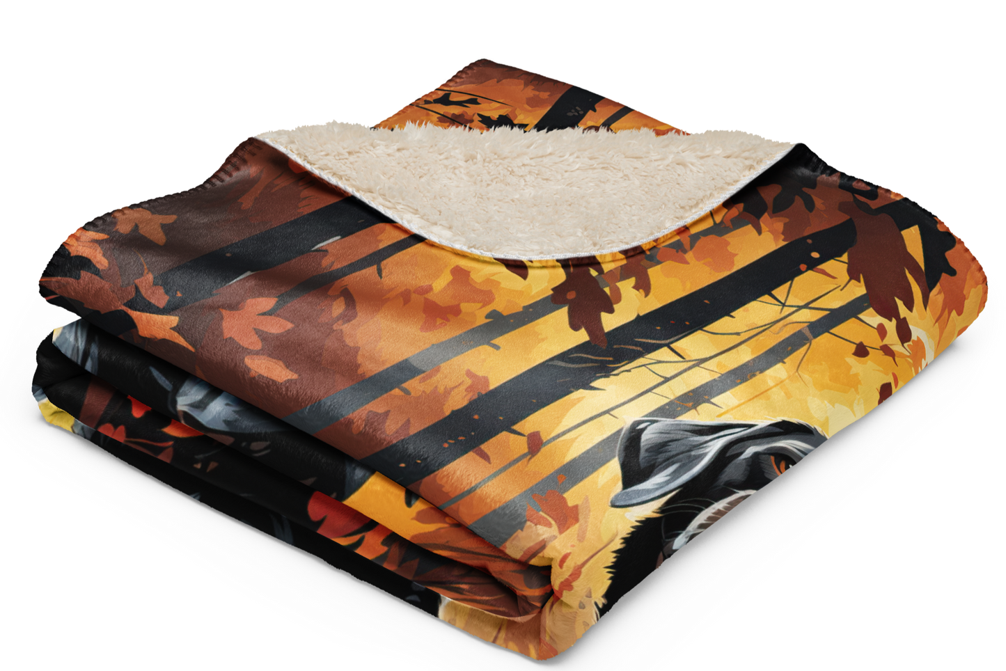 Labrador Retriever Blanket | Sherpa & Throw Blanket for Dog Art Lovers
