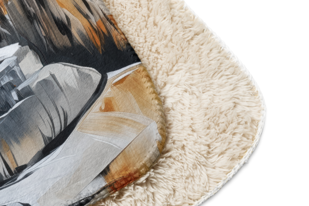 Golden Retriever Blanket | Sherpa & Throw Blanket for Dog Art Lovers