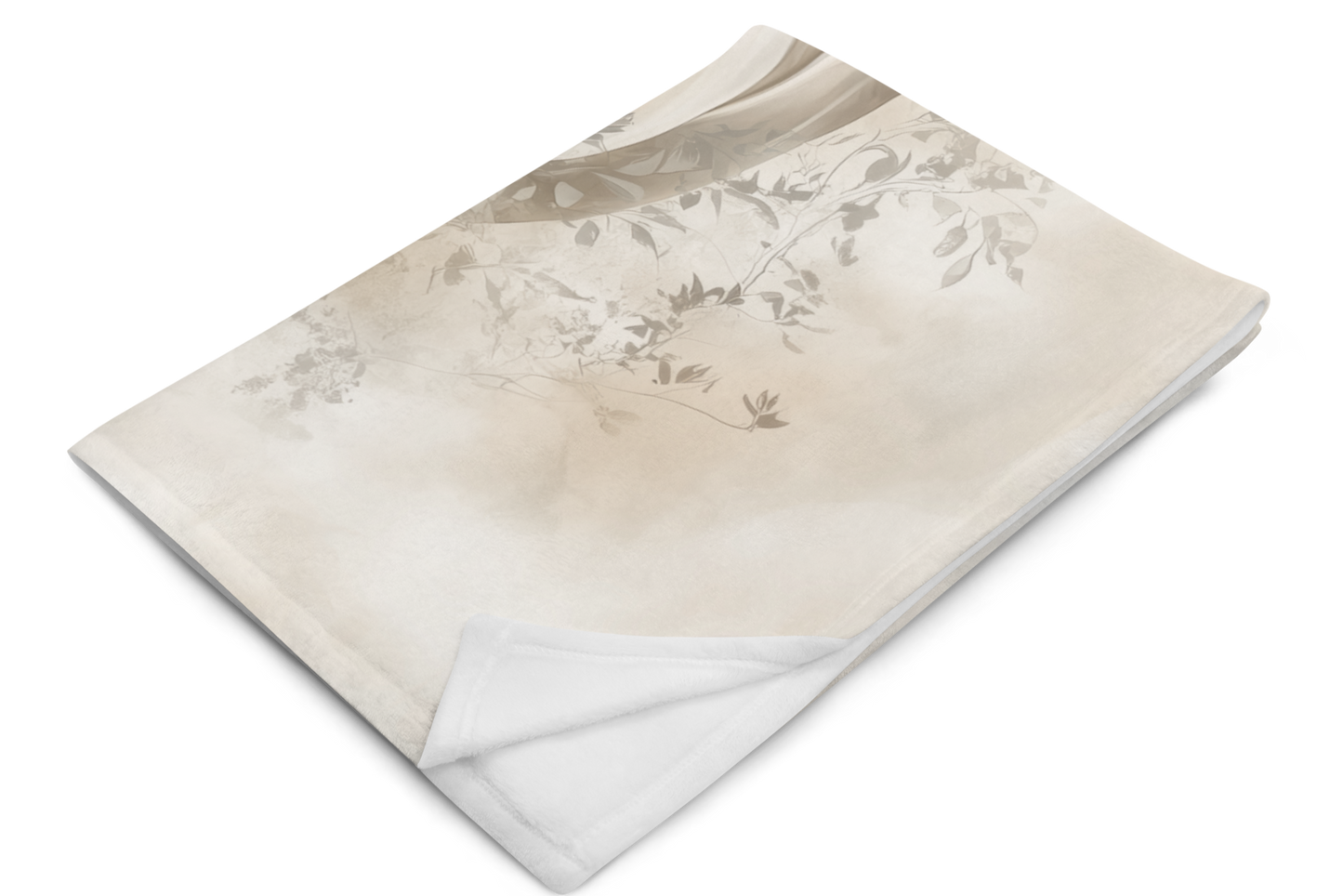 Thoroughbred Horse in the Wind Blanket - Sherpa Blanket Horse Art
