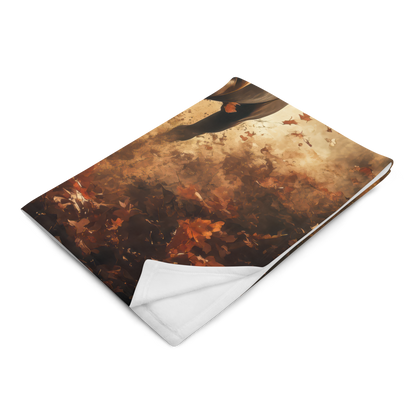 Wild horses Blanket - Autumn Forest