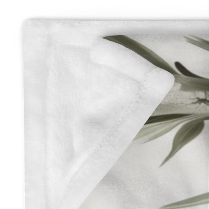 Personalized Throw Blanket - Elegant Fluffy Ragdoll Cat