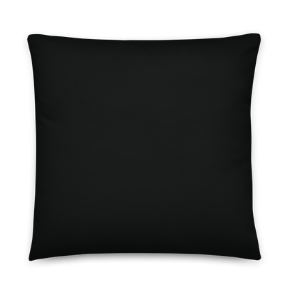 Throw Pillow - Golden Retrievers Cuddling amidst a field of flowers