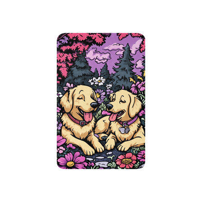 Golden Retriever Blanket | Sherpa & Throw Blanket for Dog Art Lovers
