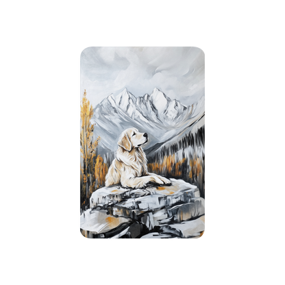 Golden Retriever Blanket | Sherpa & Throw Blanket for Dog Art Lovers