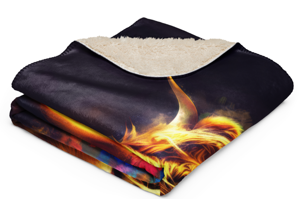 Highland cow Blanket | Sherpa & Throw Blanket for Highland cow Art Lovers