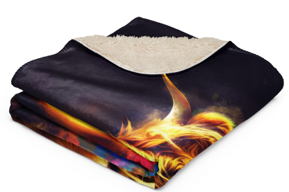 Highland cow Blanket | Sherpa & Throw Blanket for Highland cow Art Lovers