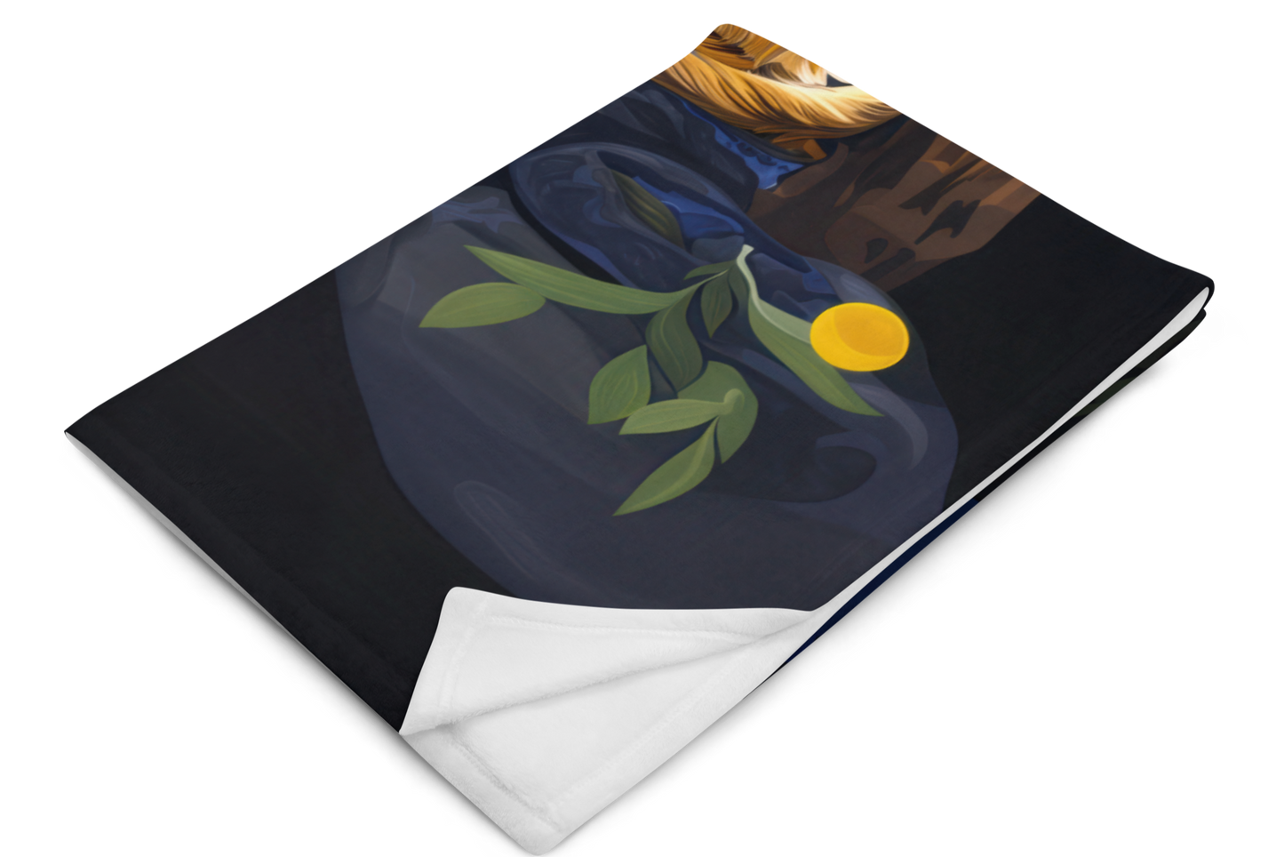 Golden Retriever Blanket | Sherpa & Throw Blanket for Dog Art Lovers
