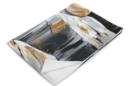 Golden Retriever Blanket | Sherpa & Throw Blanket for Dog Art Lovers