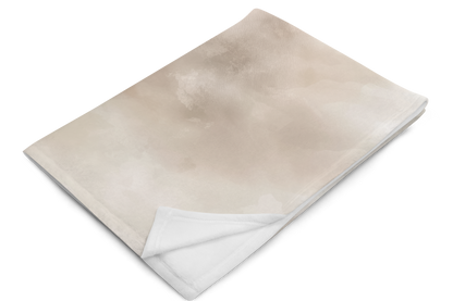Thoroughbred Horse in the Wind - Sherpa Blanket | Horse Art